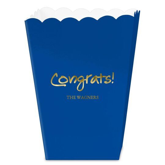 Studio Congrats Mini Popcorn Boxes